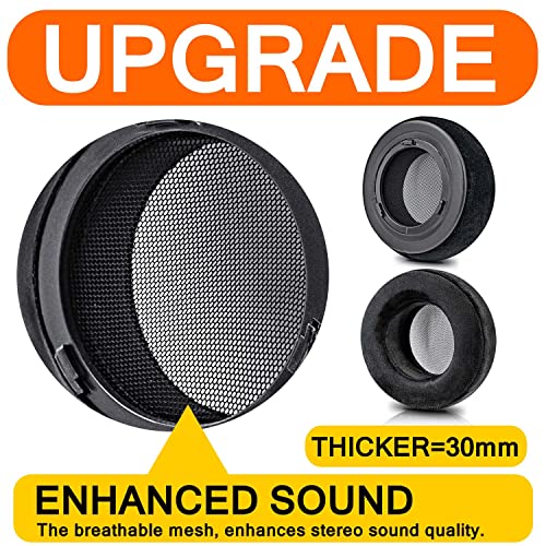 Almohadillas de terciopelo para auriculares Virtuoso RGB Wireless SE XT con anillo de montaje miniatura 5