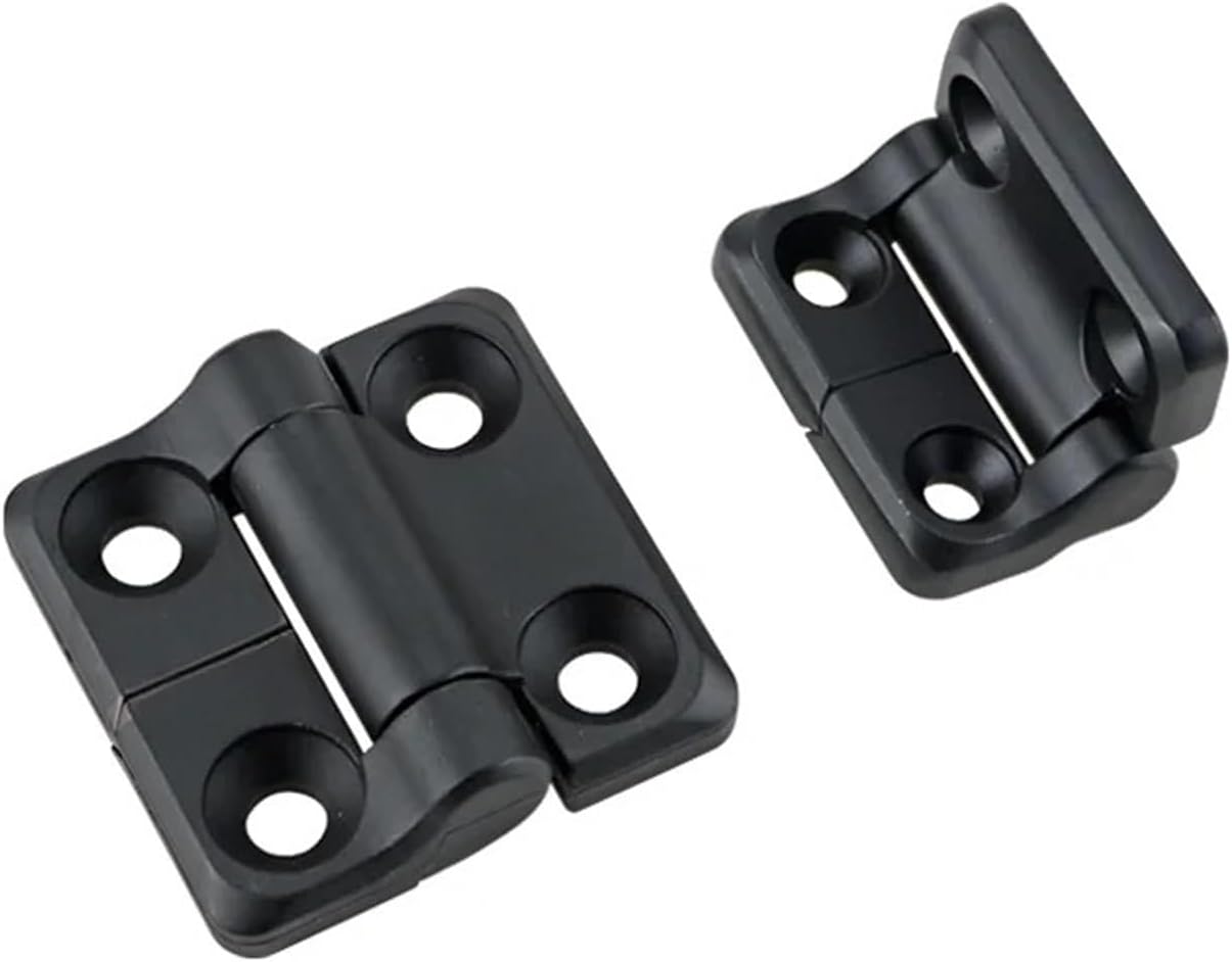 Zinc Alloy Square Damping Hinge Arbitrary Angle Positioning Type with Conical Hole Flat Torque Industrial Equipment 1Pcs(60-1.4N.m-Damped)