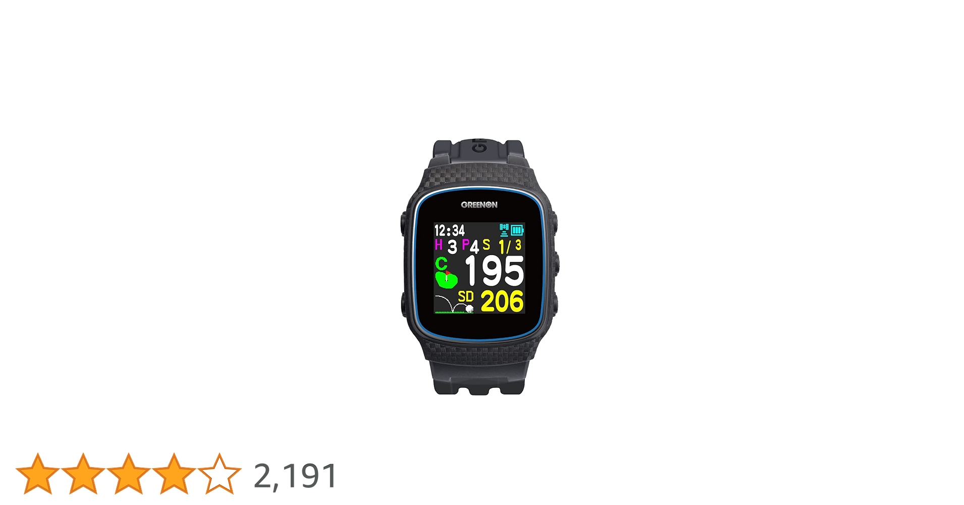 Amazon | GreenOn(グリーンオン) ザ・ゴルフウォッチ ノルムII