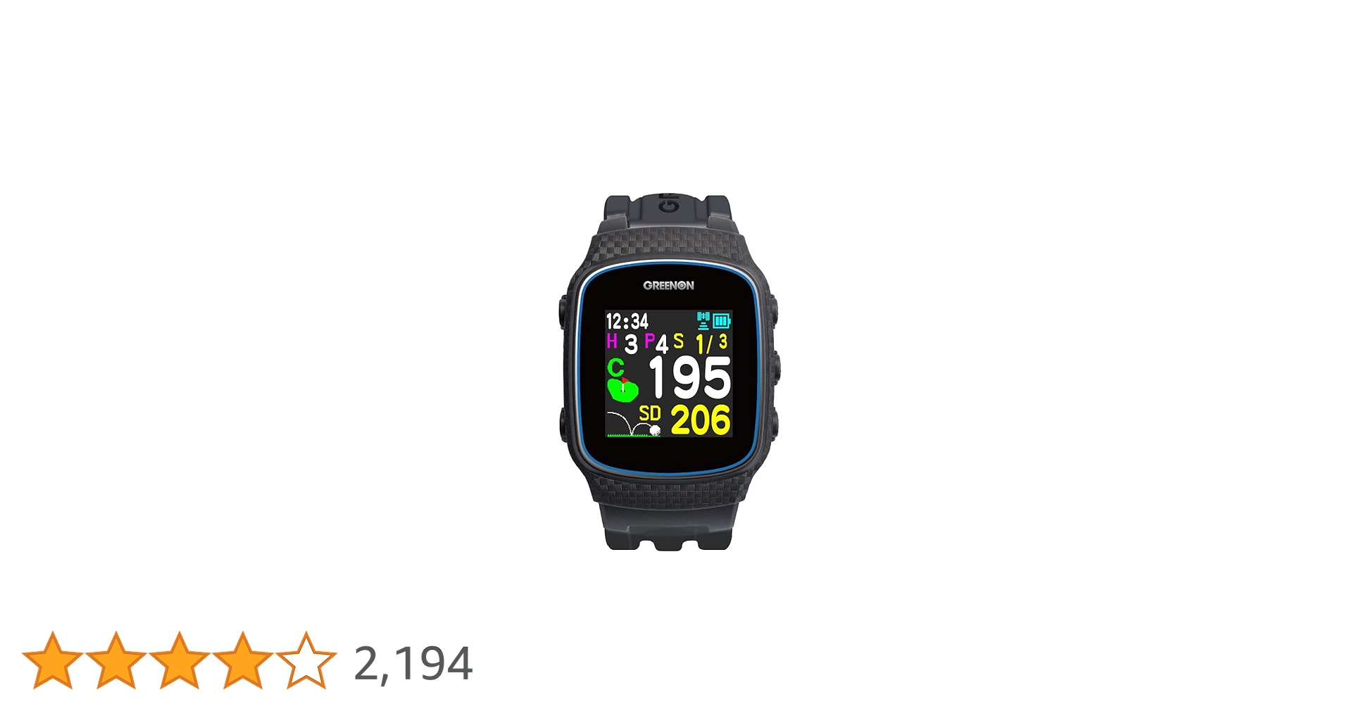 Amazon | GreenOn(グリーンオン) ザ・ゴルフウォッチ ノルムII