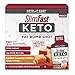 SlimFast Keto Fat Bomb Shot, Salted Caramel Crème, 10 Fl Oz, 10 Count