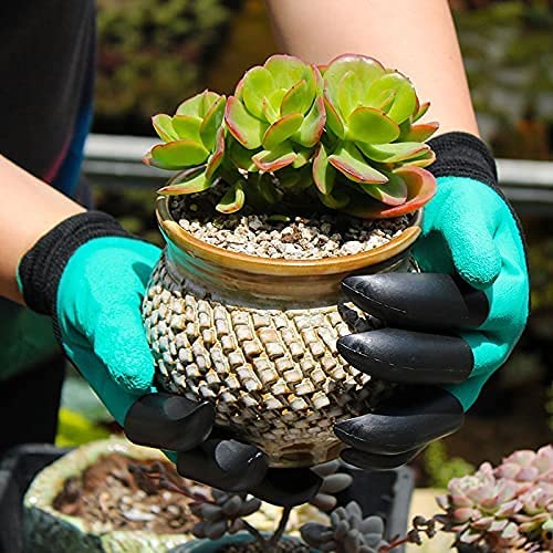 N Y Claw Gardening Gloves For Digging And Planting Garden Glove Claws Best Gift For Gardener And Women Medium #TOP3