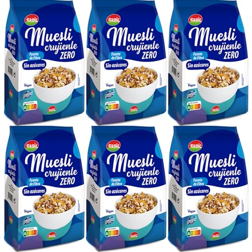 Esgir Muesli Crujiente Zero - Pack 6