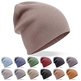 Style : le bonnet hommes et femmes est agréable sur la peau et séduit par son confort. Ce couvre-chef est le choix parfait pour le printemps, l’automne et l’hiver.