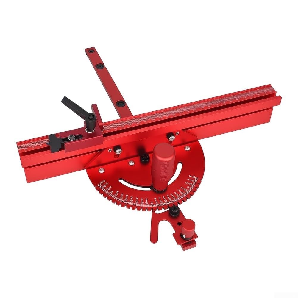 Calibro di precisione per falegnameria con flip stop