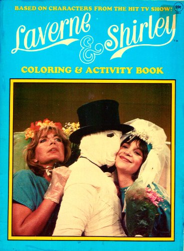 Laverne & Shirley Coloring and Activity Book