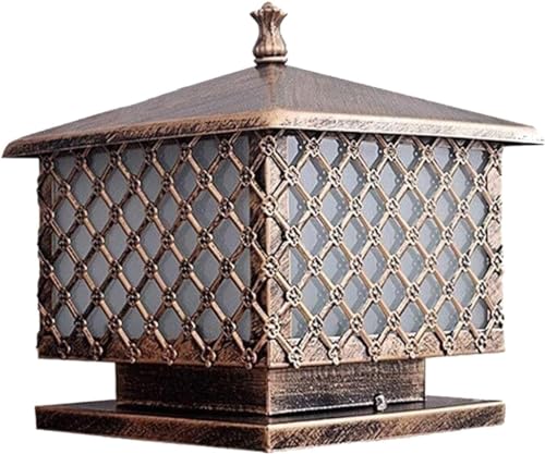 Colonne lumineuse d'extérieur étanche lampe à pilier aluminium pour escalier entrée