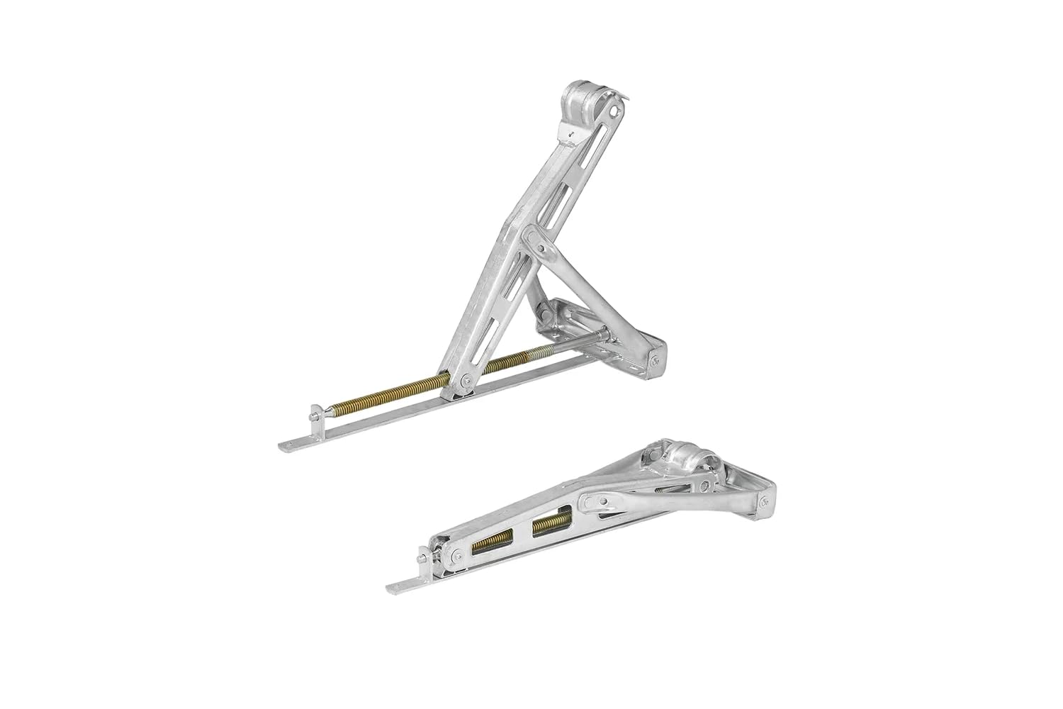 ProPlus Soporte giratorio para caravana con manivela, soportes para caravana, soporte para remolque (1100kg 597x280mm H:497mm)