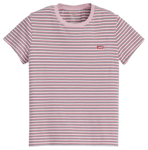 Levi's Damen Perfect Tee,Coriander Stripe Fra,S