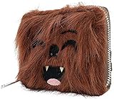google web tools gwt LF STAR WARS FAUX FUR CHEWBACCA ZIP AROUND WALLET