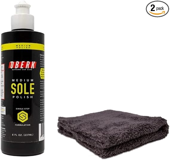 Sole – One Step – Polidor Médio (8 oz.) - Brilho e Proteção para Calçados