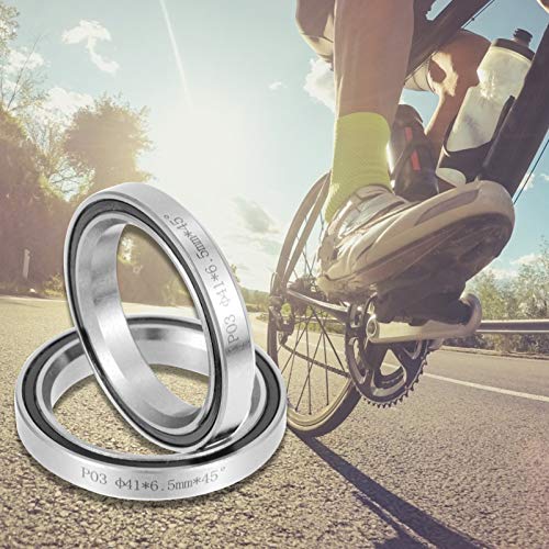 CLISPEED Bicicleta Rolamentos de Fone de Ouvido Fone de Ouvido de Bicicleta de Aço Selado Rolamento