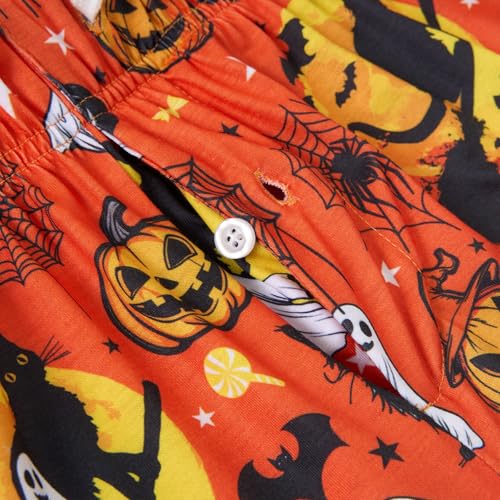 Vogseek Christmas Pajama Shorts for Mens Pjs Shorts Funny Loose Men Sleepwear4