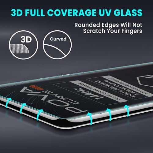 Image of FIRST MART Ant-Spy Privacy Tempered Glass for Tecno Pova Curve - 9H Screen Protector, Anti-Peeping, Bubble-Free, Edge to Edge [2 Pack]