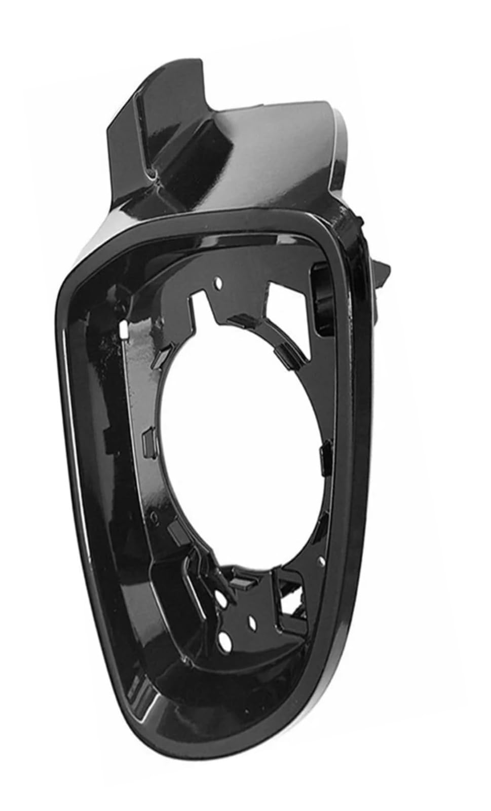 Cornice di finitura for alloggiamento specchietto retrovisore laterale nero lucido for BMW X3 F25 X4 F26 X5 F15 X6 F16, lato guida sinistro di ricambio