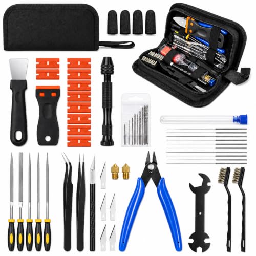 3D Printer Accessories Tool Kit - 58 Pcs Solve 99% Print Failure Cleaning