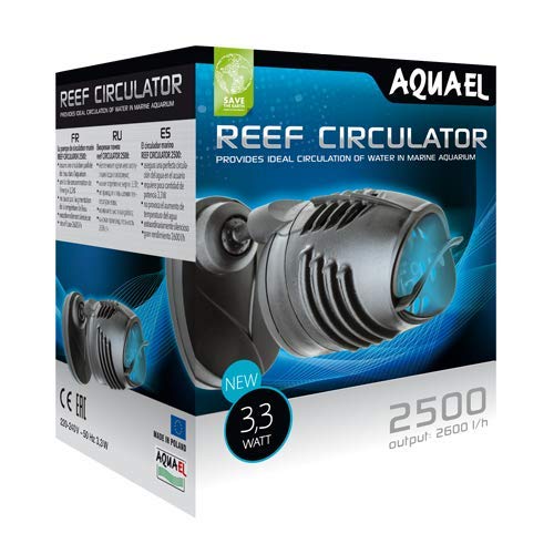 Aquael Reef Circulators ator 2500 Bomba de circulación para mar Agua Acuarios Nano Bomba