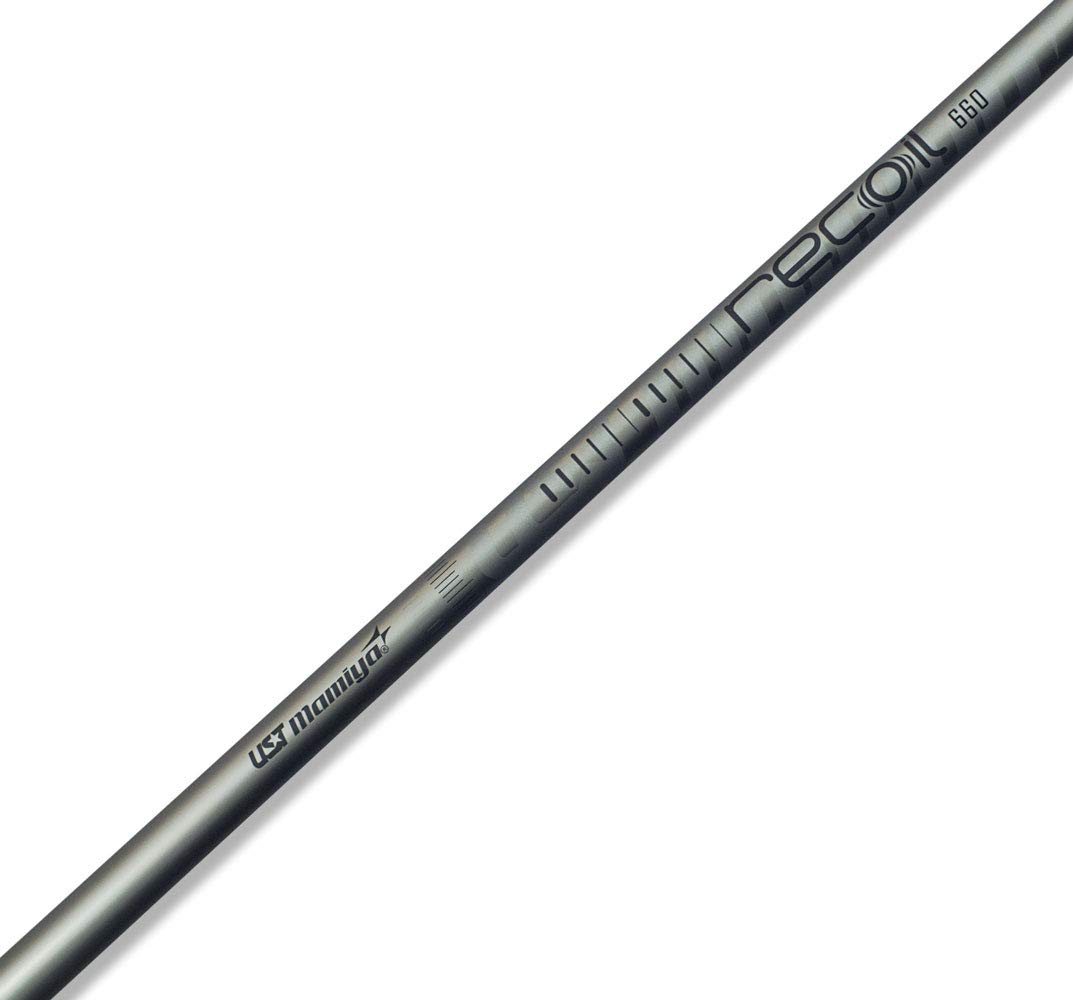 UST MamiyaRecoil 660/680 Smoke Chrome .370 Parallel Tip Iron Shaft - Select Flex (Senior)