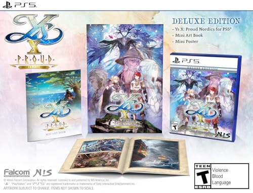 Ys X: Proud Nordics: Deluxe Edition - PlayStation 5 by NIS America - Used condition - US$61.10
