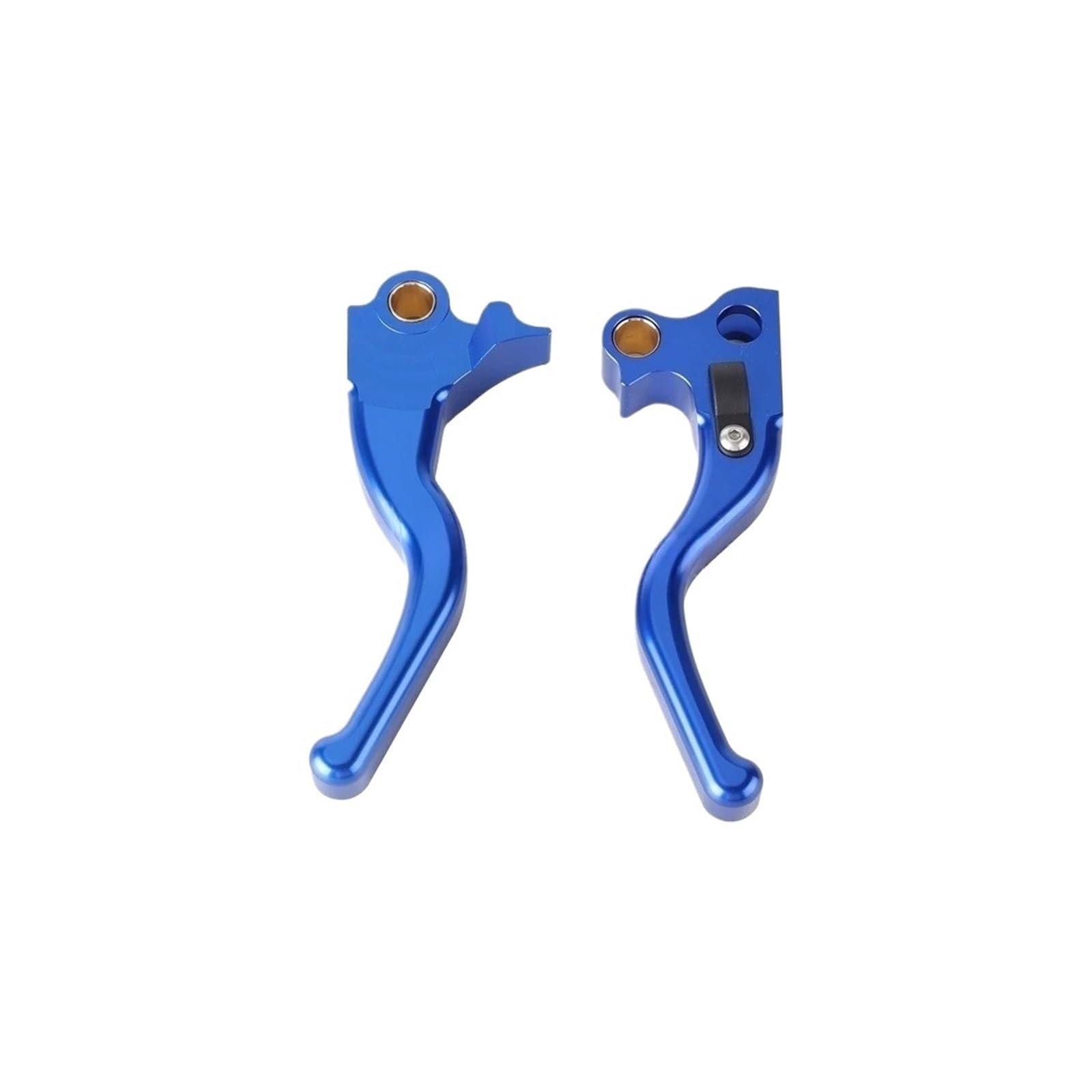 Wkdyriwo 3-Finger Blue Finger Brake Clutch Lver Motorcycle Short Hand Levers For Har&Ley Dyna Fxds Fxdf Fxdl Fxdb Fxdc Fxd Fxdx Fld Fxdwg Low Rider S Motorcycle Brake Clutch Levers