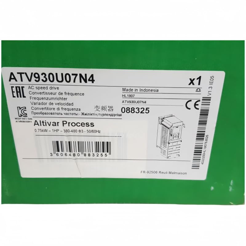ATV930U07N4 New and Sealed in Box ATV930U07N4 1 Year Warranty
