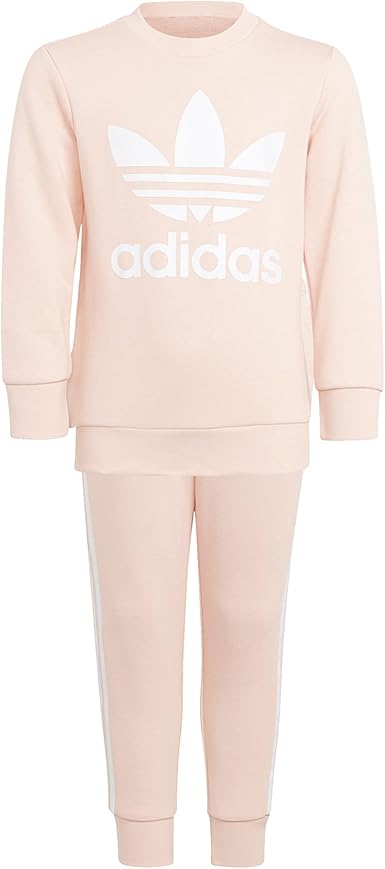 adidas Children's Crew Set Tracksuit : Amazon.co.uk: Fashion