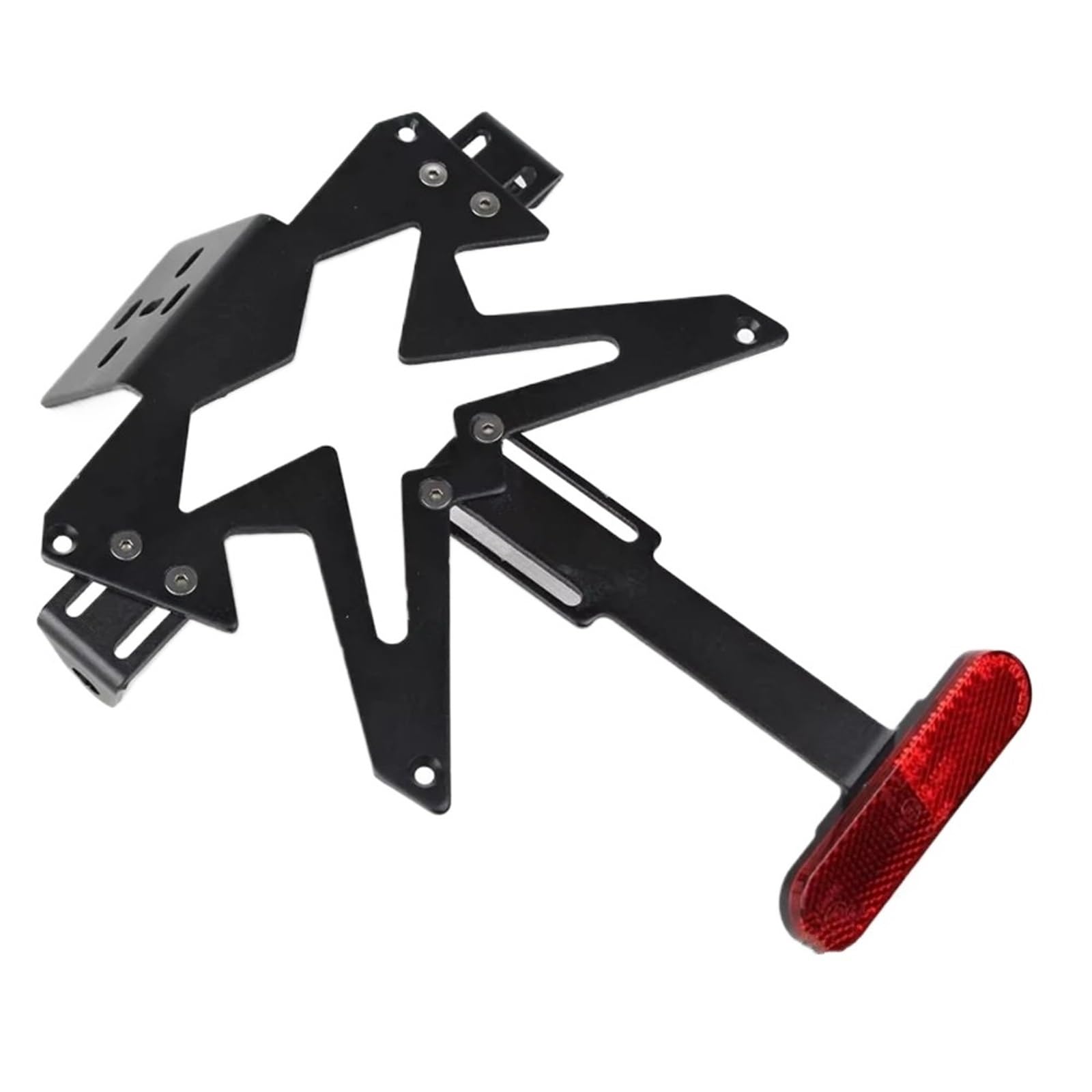 Uchwyt tablicy rejestracyjnej Uchwyt tablicy rejestracyjnej motocykla pasujący do Suzuki, Kawasaki Ninja Z750, Z800, Z900, ER6N, ER6F Ramki tablic rejestracyjnych