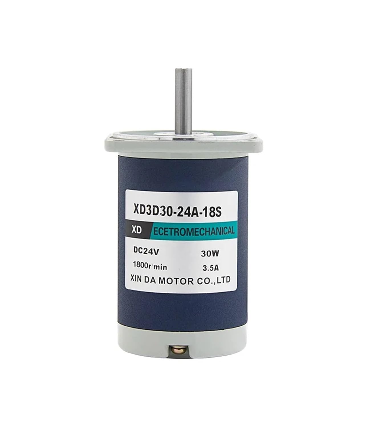 30W Permanent Magnet Motor 12V 24V Micro 1800 RPM High-Speed Motor Speed Regulation CW CCW Motor(24V only Motor)