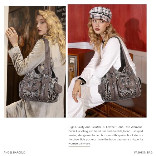Image of Angel Barcelo Hobo Bag for Women Crossbody Purse and Handbags Shoulder Bags