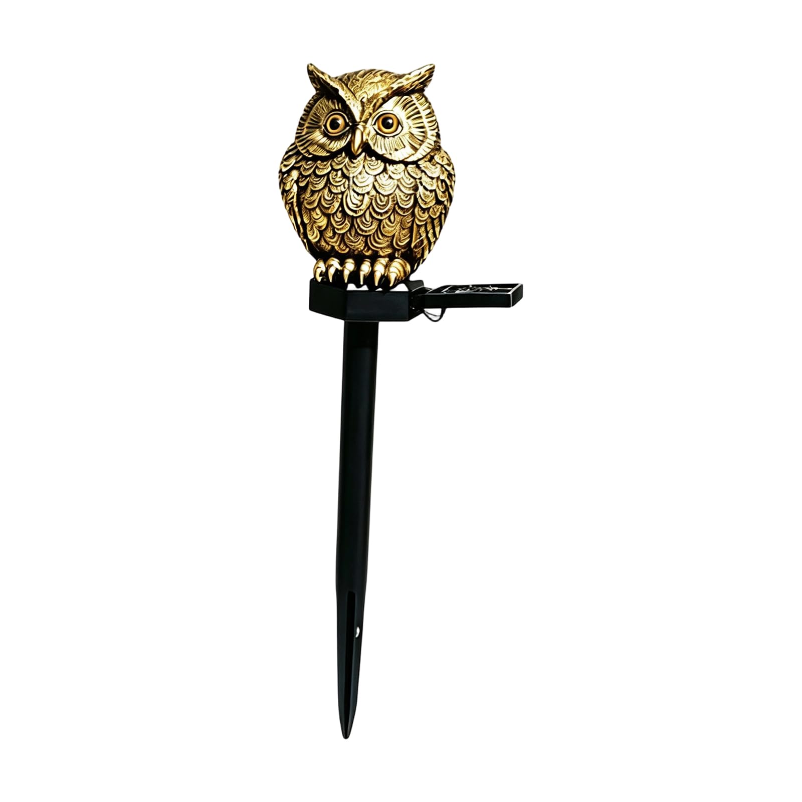 Drtlpmb D Rtlpmb Planter Accent Owl Stake Garden Light, Solar Outdoor Ecor For Yar Border Isplay, Groun Base Ornament With Soft Glow Statue Yar Figurine Garden Glow Planter Soil Lighting