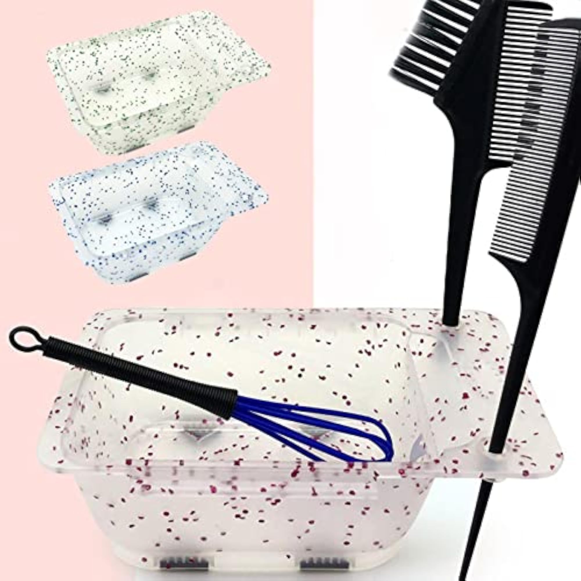 Hair Dye Bowl with Portable Handle, Non-Slip Bottom