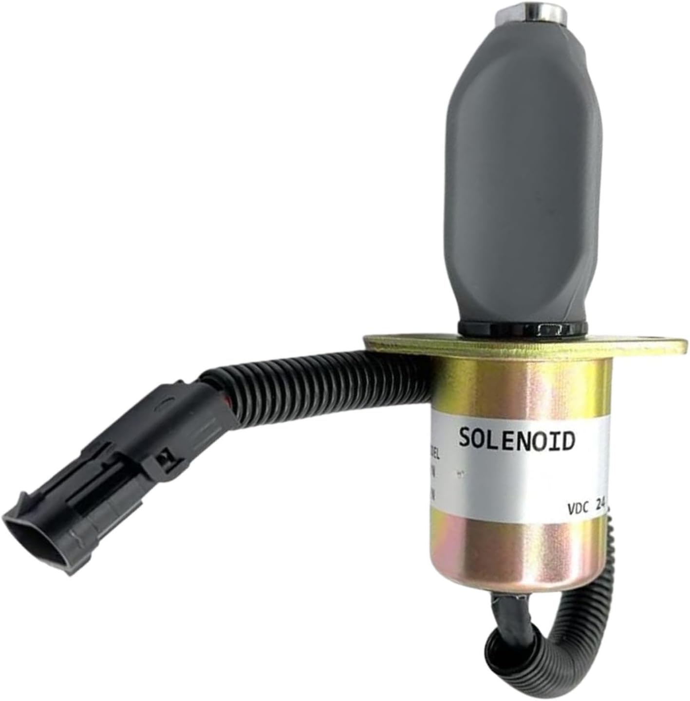 24V 3919423 SA-3665-24 Shutoff Solenoid Compatible for Cummins Engine