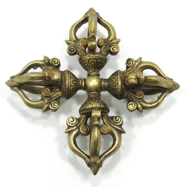 Amazon｜密教法具 カツマ 羯磨 銅製 Lサイズ 約14．5cm