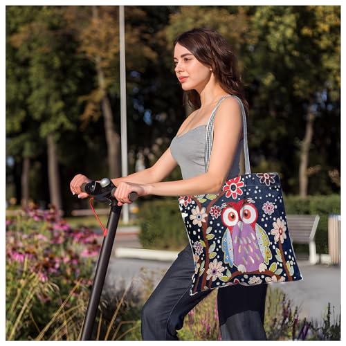 Bolso Tote Estético de Lona con Cremallera y Bolsillo Interno miniatura 3