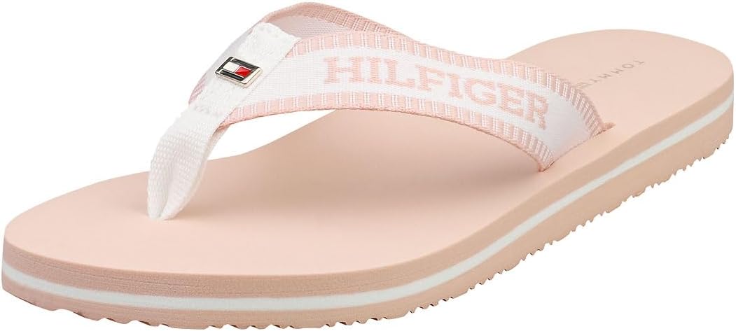 Tommy HilfigerWomen's Hilfiger Webbing Pool Slide Fw0fw07859 Flip Flop