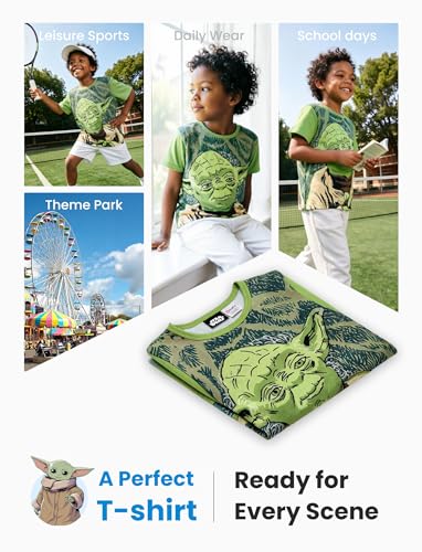 Image of Disney Princess Frozen Marvel Stitch Minnie Mickey Star Wars Girls /Boys Athletic Shirts UV Quick Dry Graphic T-Shirt 2-9 Year
