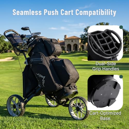 uniHimal 15-Way Organizer Golf Bag