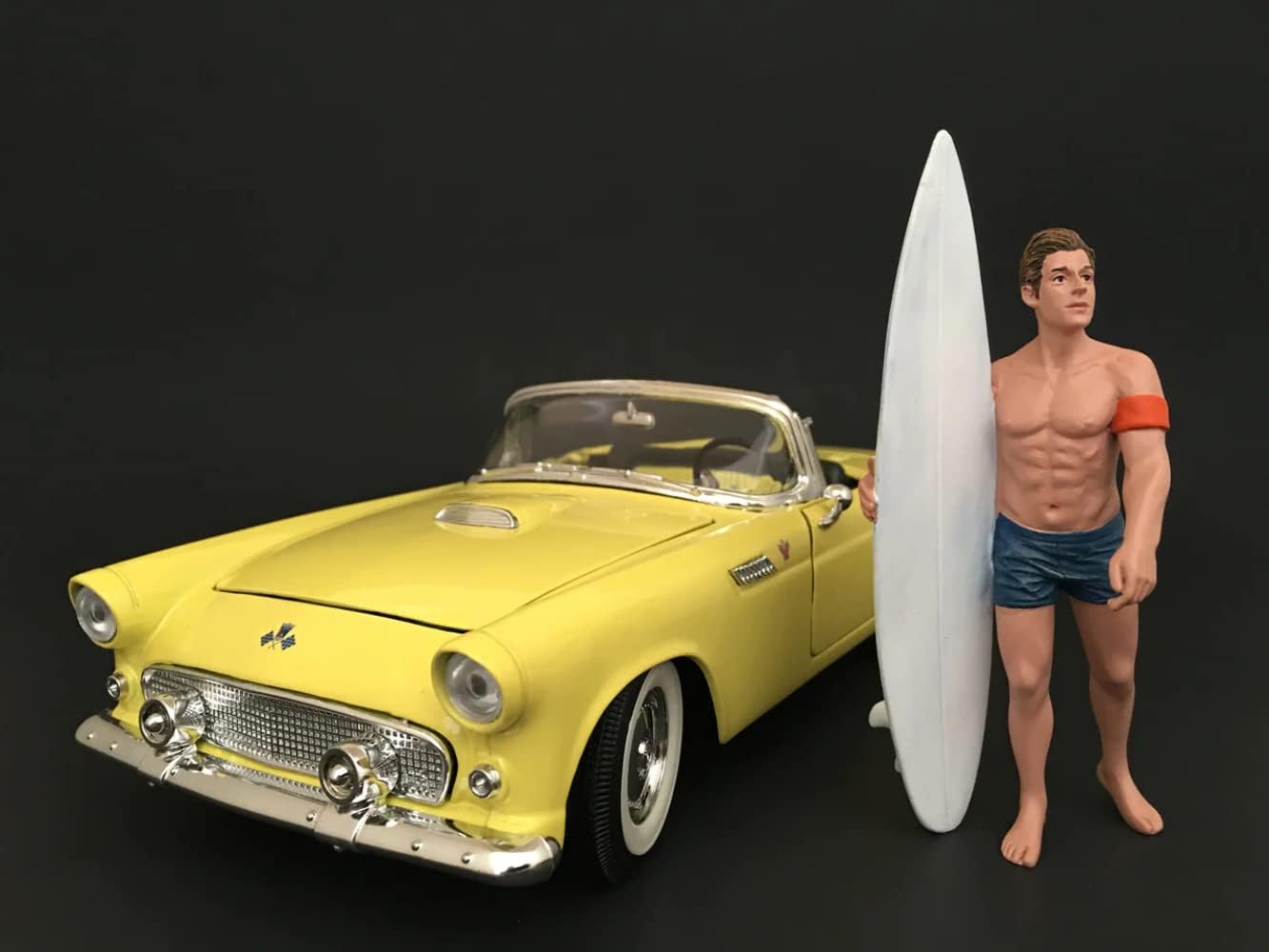 American Diorama Surfer Greg Figure For 1:24 Scale Models