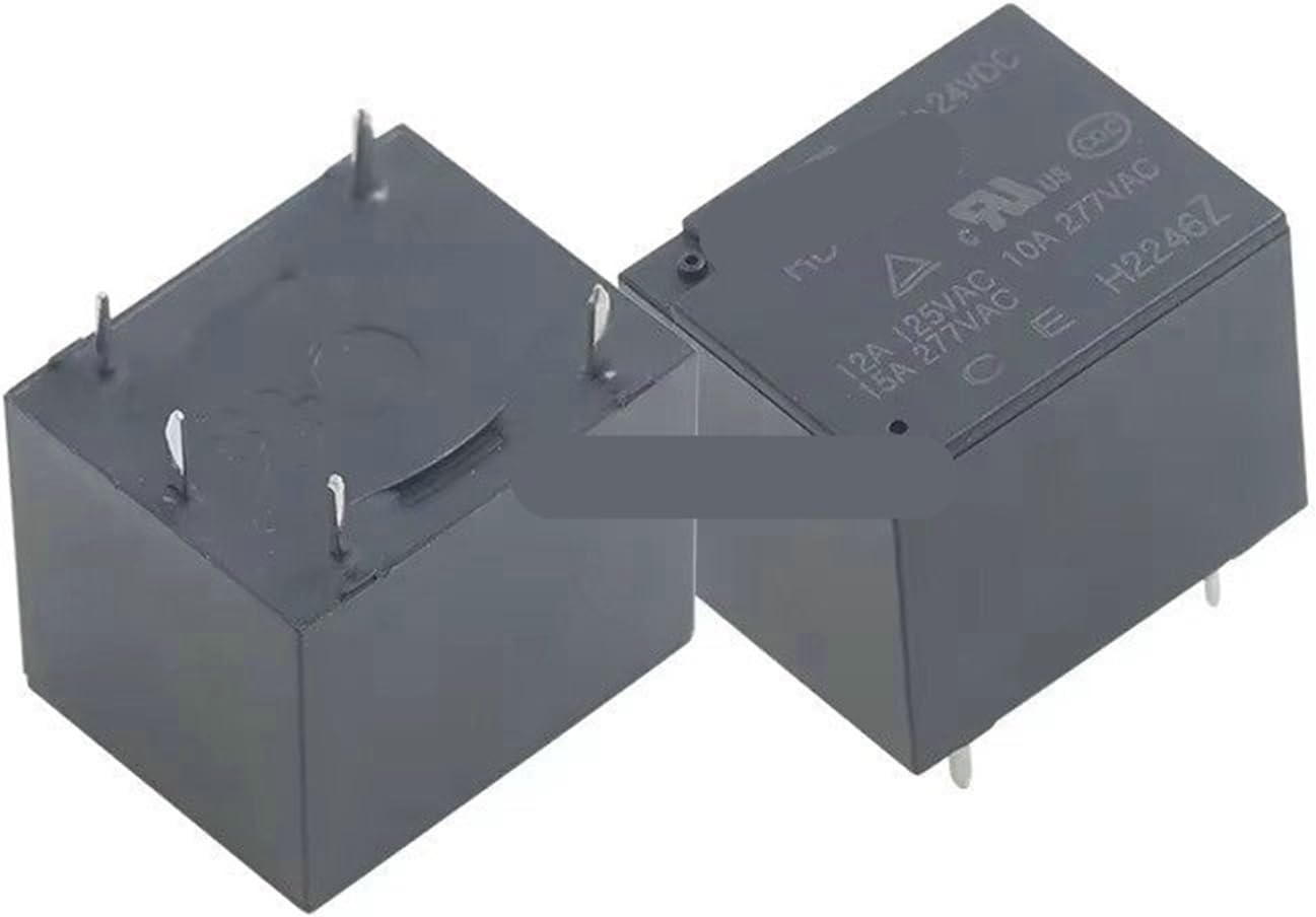 10pcs RD-124DF Small Relay 12A 125VAC 24V DIP5
