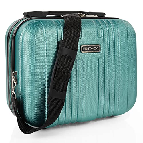 Itaca - Neceser Viaje - Neceser De Viaje Mujer Rígido - Neceser Mujer - Neceser Viaje Mujer De Material Ligero Y Resistente. Estuche Maquillaje Mujer Rígido Juvenil, Material Resistente Y, Aguamarina Itaca - Neceser Viaje - Neceser De Viaje Mujer Rígido - Neceser Mujer - Neceser Viaje Mujer De Material Ligero Y Resistente. Estuche Maquillaje Mujer Rígido Juvenil, Material Resistente Y, Aguamarina