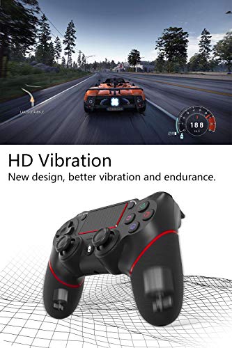 PS4-Wireless-Controller-SHINEZONE-Game-Controller-with-Built-in-SpeakerGyroDouble-VibrationHeadphoneTouch-Panel-Gamepad-for-PS4ProSlimPS3PC-SteamiPadAndroid