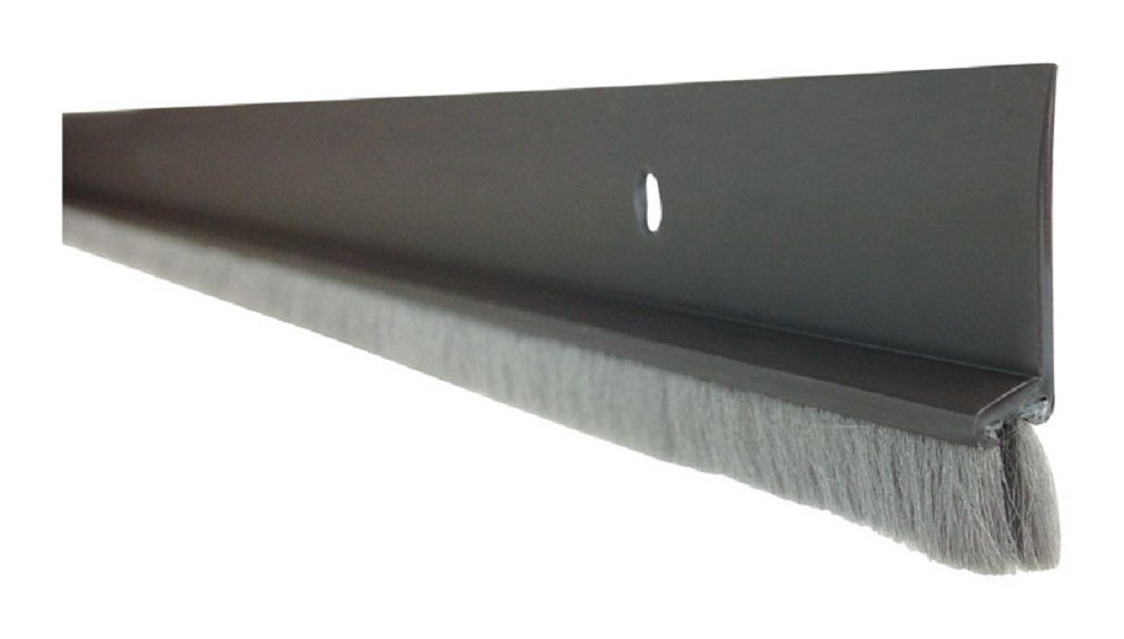 Brown Vinyl Door Sweep to Keep Out dust - MD Building Products 19118