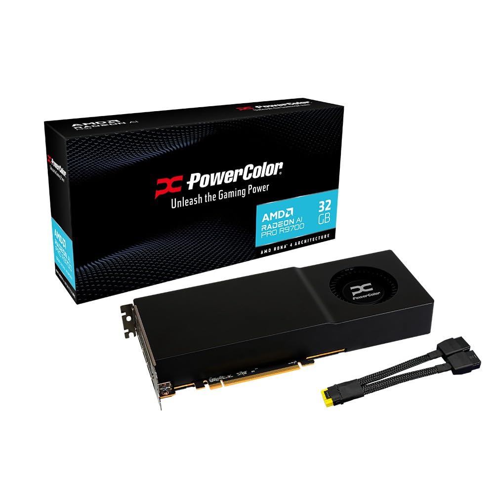 Amazon.com: PowerColor AMD Radeon AI PRO R9700 32GB GDDR6
