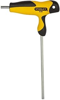 STANLEY 94-346 4.0mm Metric 2 Way T Handle Hex Key (Silver and Yellow) Price In India