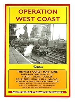 Paperback Operation West Coast: 1950's Railway Operating: Euston - Carlisle/Manchester/Liverpool/Birmingham, Etc. Book