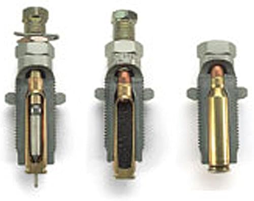 Dillon Precision 10839 Juego de tres troqueles 223 .223 REM rifle de acero 5.56x45 3 Dieset