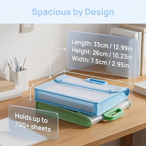 Porte-documents transparents A4 pour transporter vos dessins et dossiers de bureau