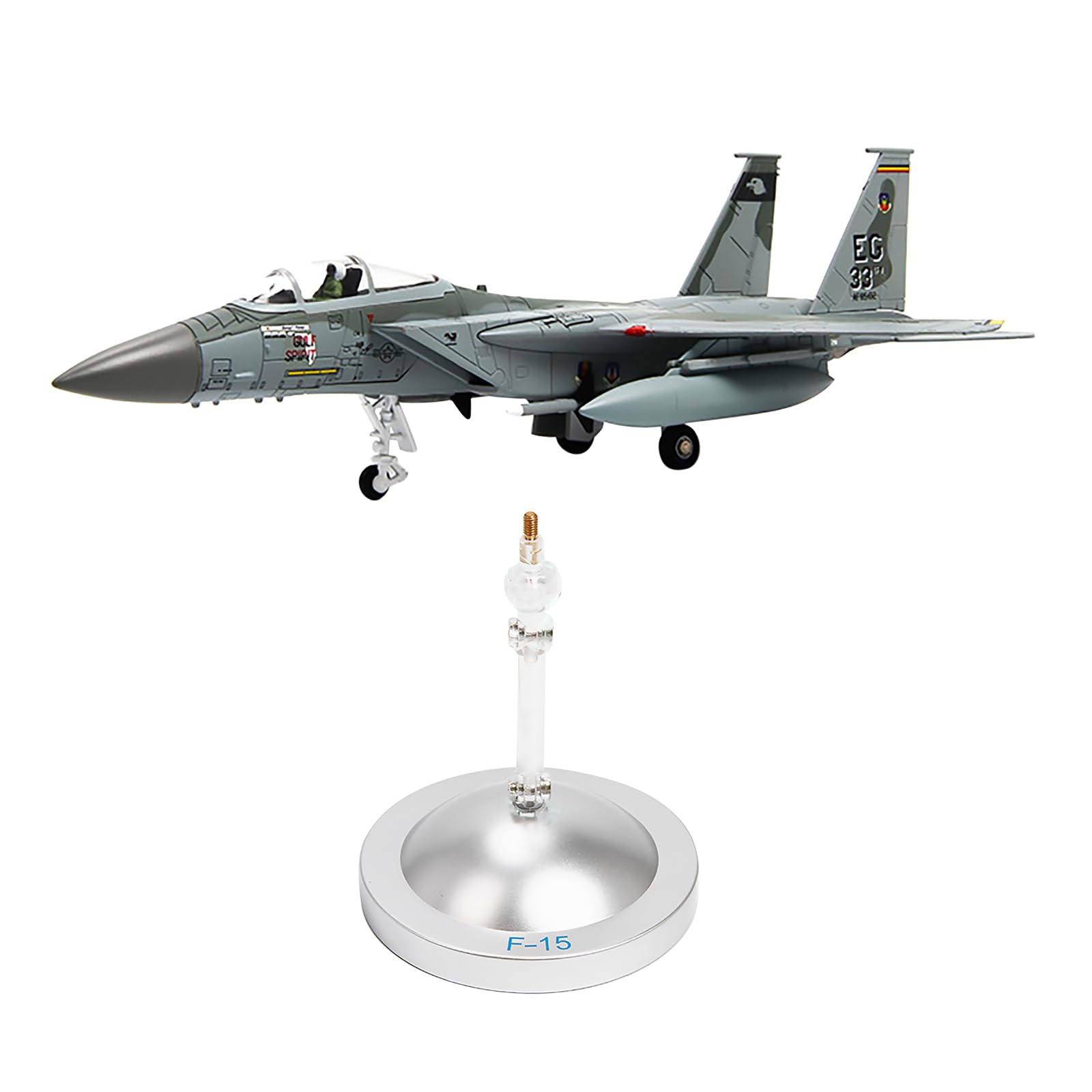 戦闘機模型 完成品 2機セット F-15 イーグル 他 ダイキャスト風 ケース付 Amazon | 1/100スケール F-15イーグル 戦闘機攻撃機 モデル アロイ