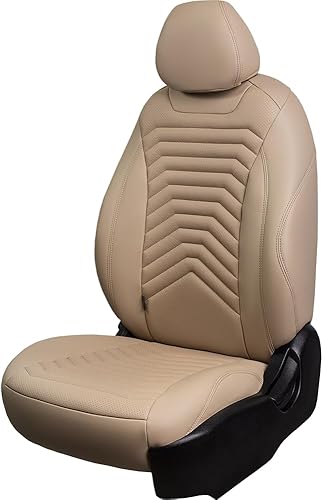 Miniatura 7 de Lord AutoFashion - Juego completo de fundas de asiento personalizadas para Toyota Corolla Sedan L, LE, XLE 2014 2015 2016 2017 2018 2019, piel