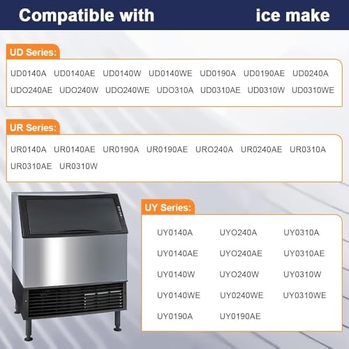 Électrovanne d'admission d'eau pour glaçons parfaits UD0310A UD0240A - 7